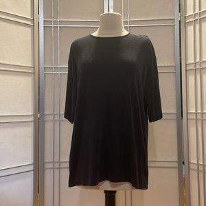 *Vintage Short Sleeved Navy Blue Top Size 14/16 Dress Barn